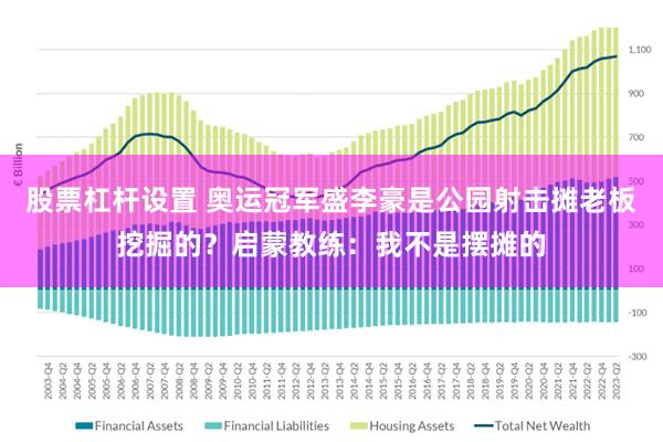 股票杠杆设置 奥运冠军盛李豪是公园射击摊老板挖掘的？启蒙教练：我不是摆摊的